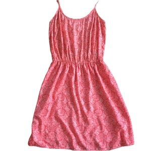 Coral dress with spaghetti straps. Never worn!